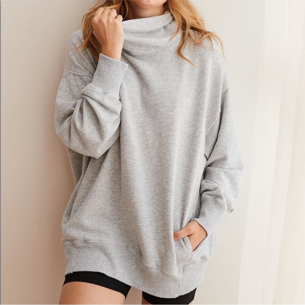 Aerie Oversized Turtleneck Sweater